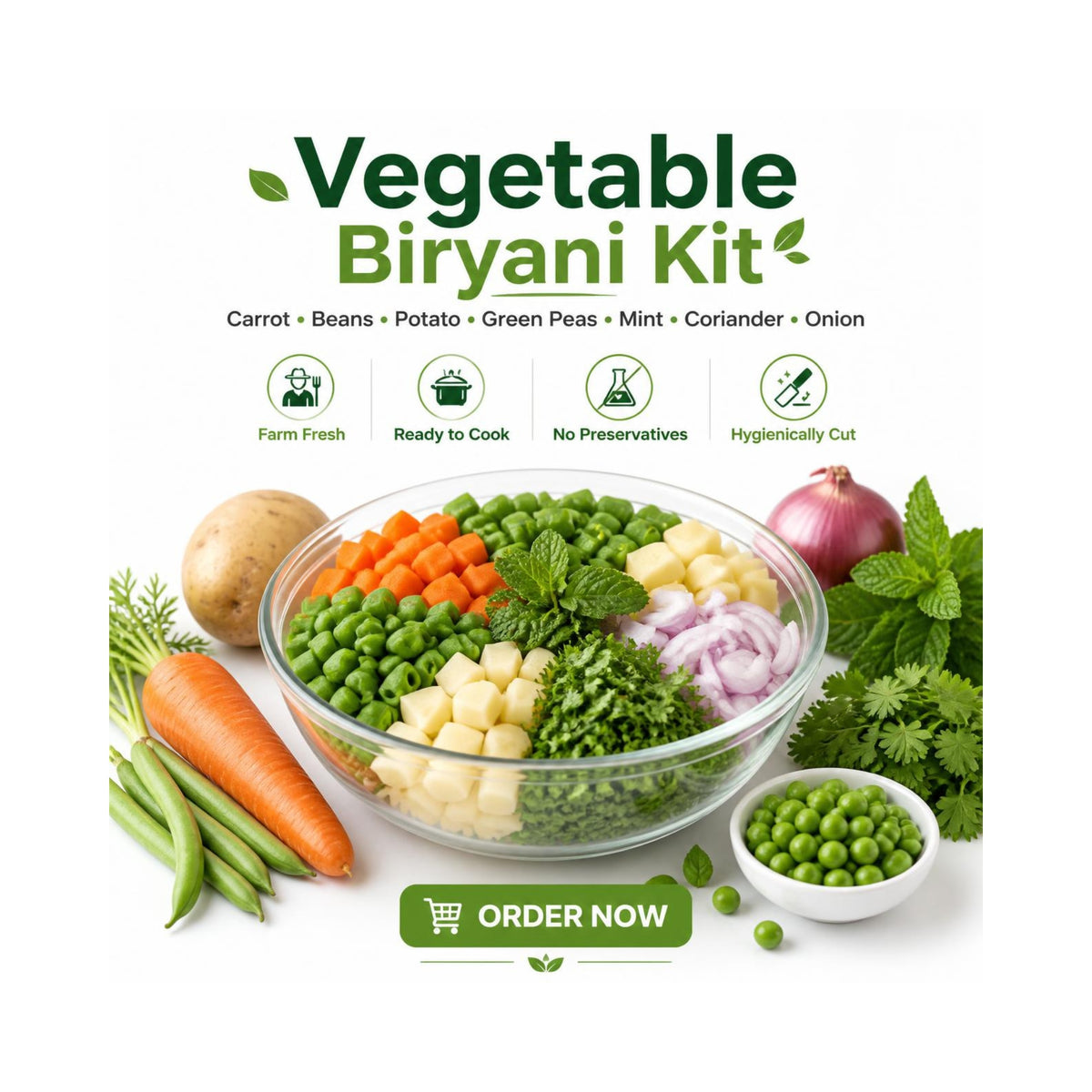Vegetable Biryani Kit